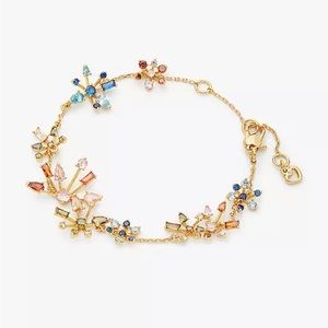 Kate Spade Firework Floral Line Bracelet